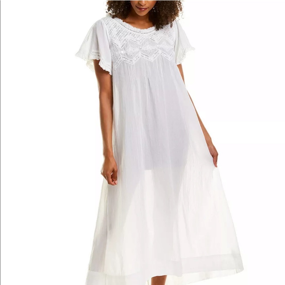 LoveShackFancy Yani cotton nightgown S NWT - Picture 2 of 8